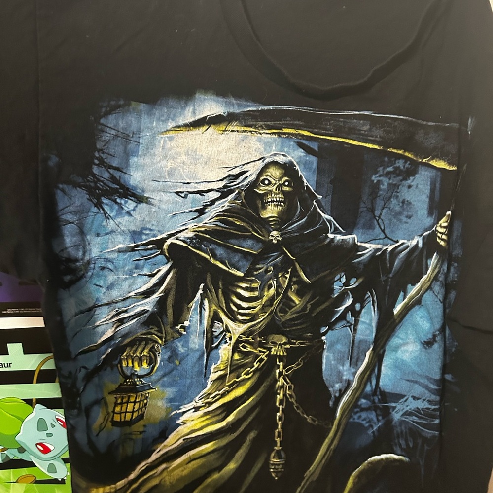 Men's Black Graphic T-Shirt